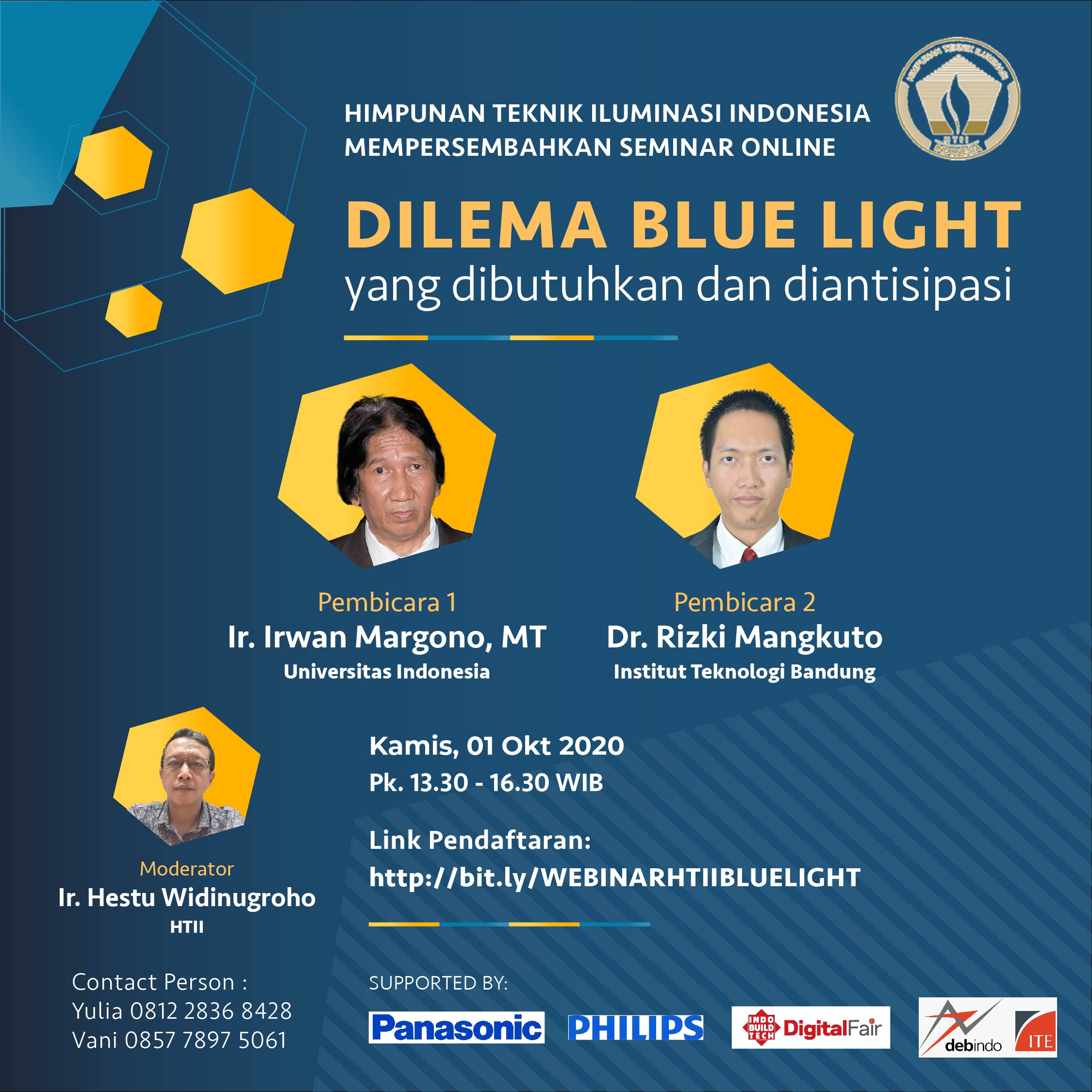 Poster Dilema Blue Light HTII