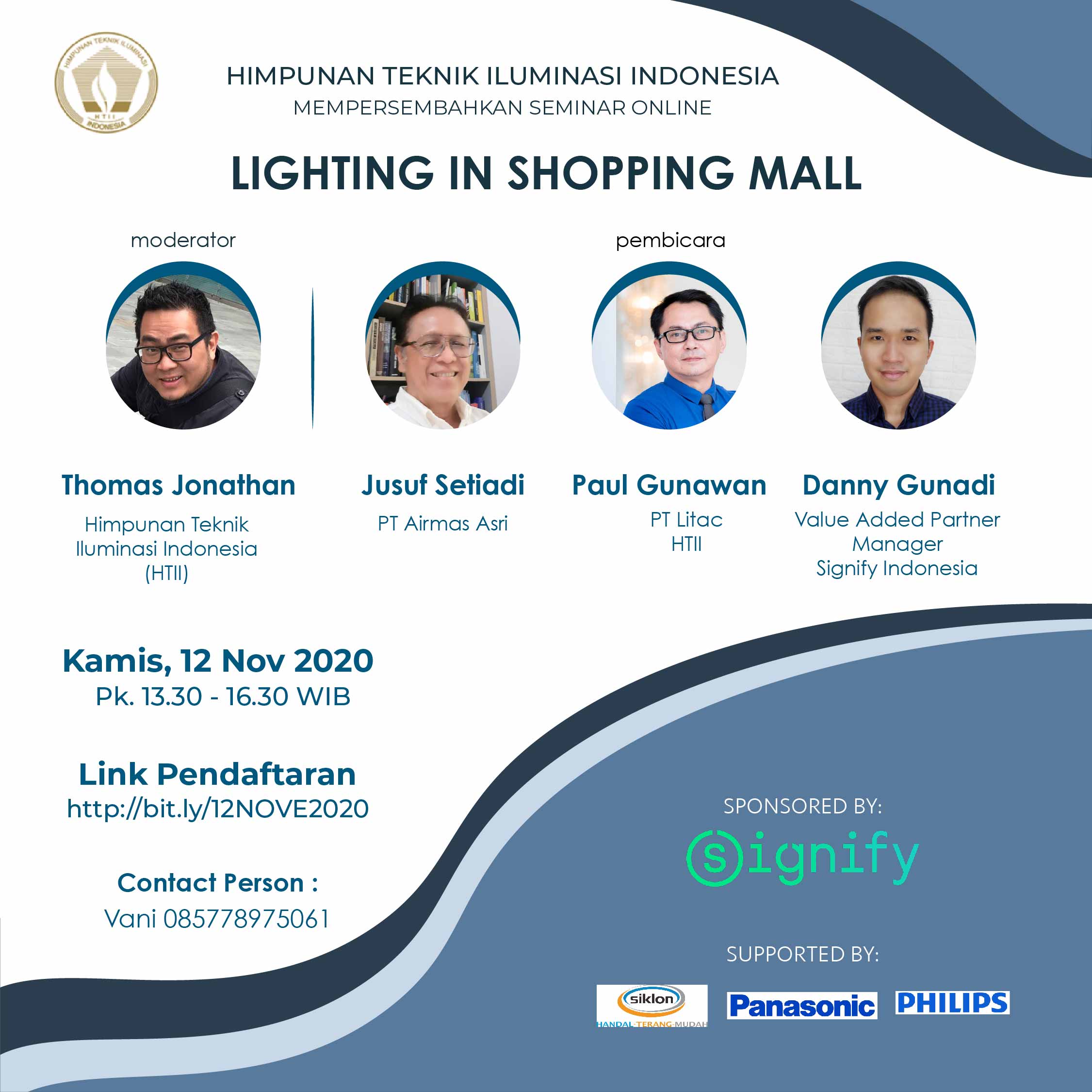 Poster Lighting in Shopping Mall HTII