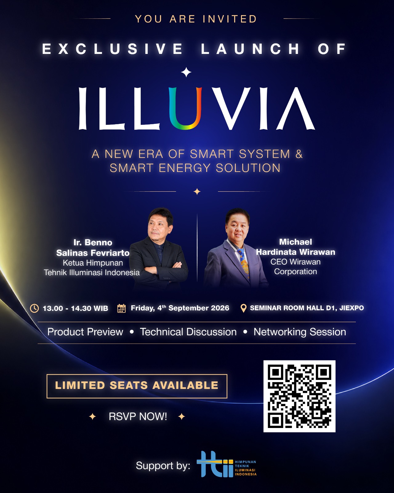 Dokumentasi peluncuran ILLUVIA — Smart System & Smart Energy Solution di JIExpo Kemayoran